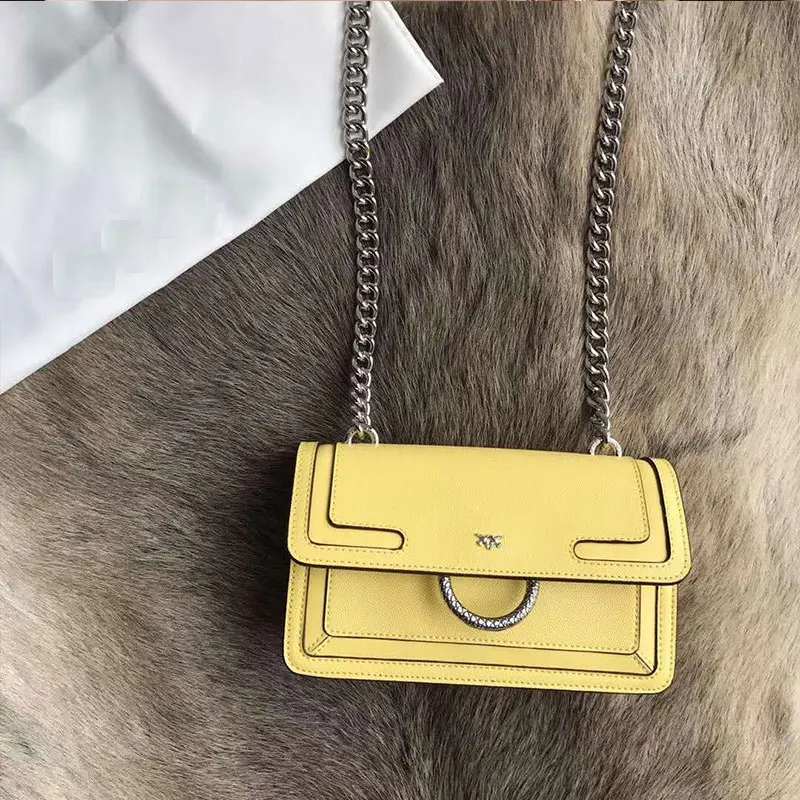 Женская модная роскошная дизайнерская сумка из натуральной кожи через плечо