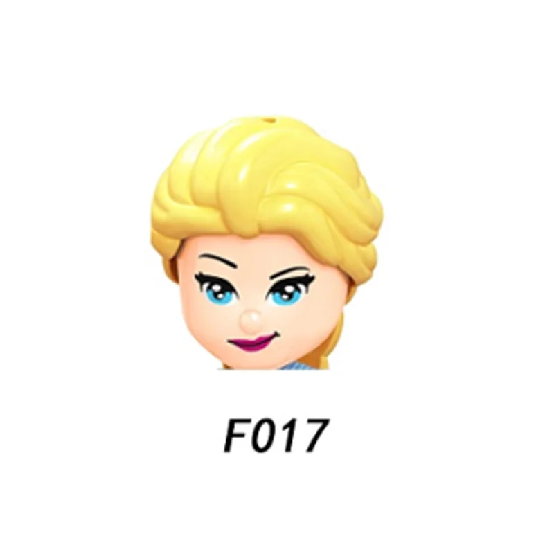 

Building Blocks Famous Movie Princess prince Action Figures Girl Educational Bricks Toys For Kids F002-F025