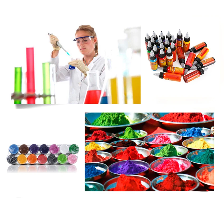 

30ml / bottle Tattoo Ink Permanent Makeup Pigment Set 16 Pcs Eyeliner Pencil Lip Gloss Cosmetic Tattoo