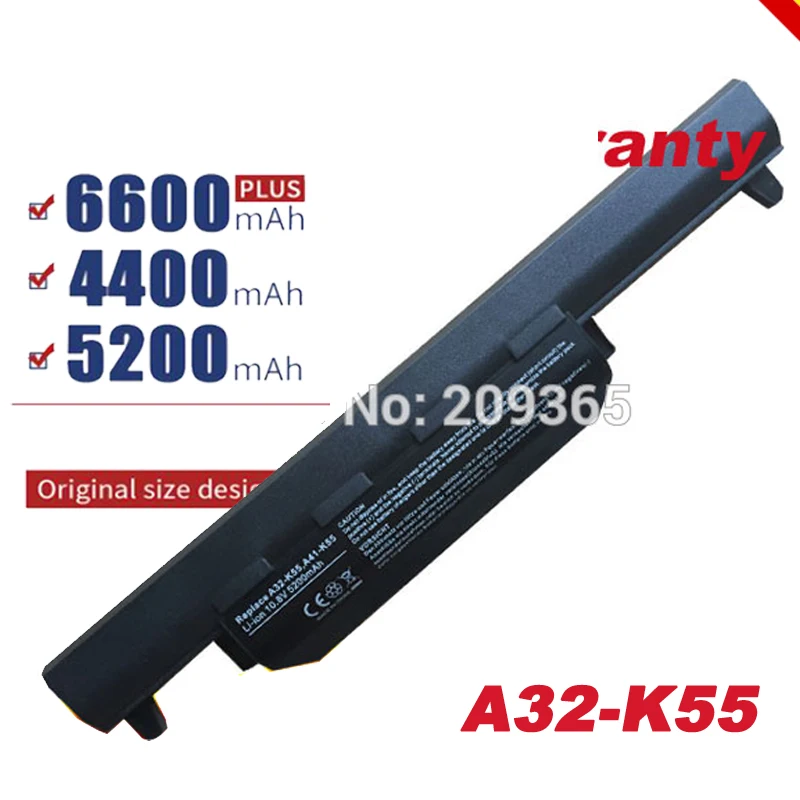 Аккумулятор для ноутбука Asus A32 K55 X55U X55C X55A X55V X55VDX75V X75VD X45VD X45V X45U X45C X45A U57VM U57A U57V U57VD R700V