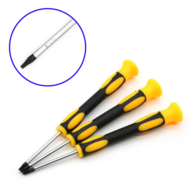 

8pcs/Set Screwdriver Supplies T8/T10/T6 Static Bars Drill Bits For Xbox,PS3 / 4, Switch