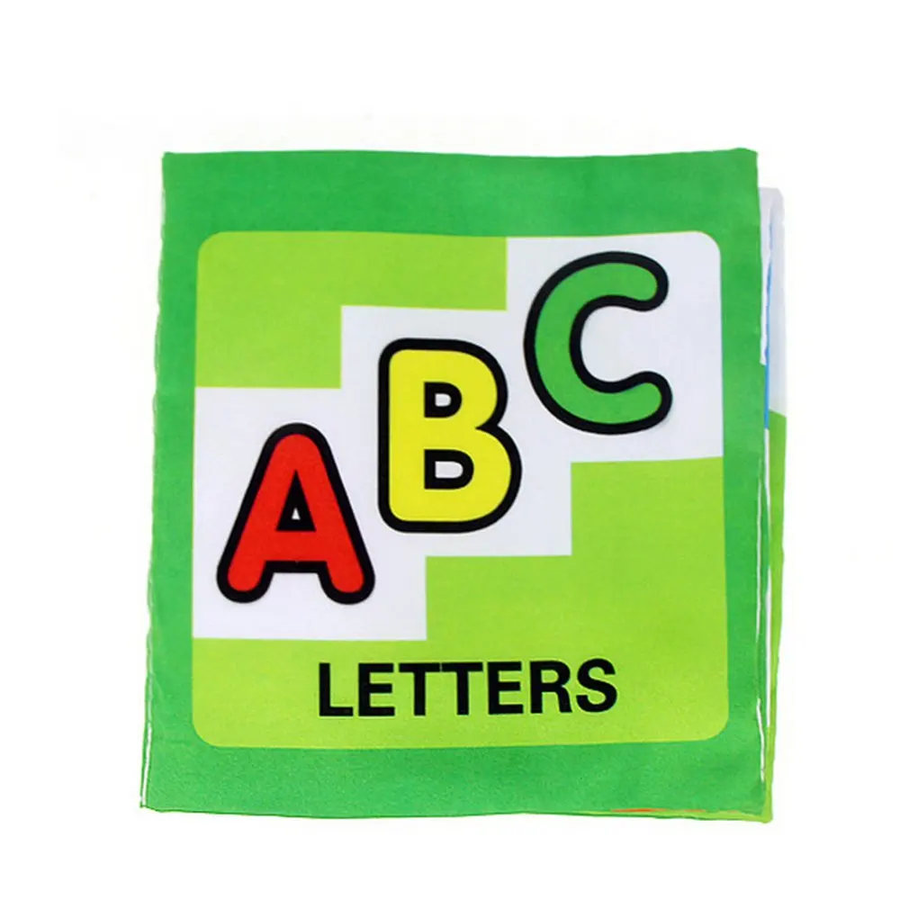 4 Design Baby Soft Early Childhood Education Cloth Books Intelligence Development Learn Picture Cognize Book Sensory Awareness