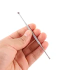 1 шт. ушной серы Палочки экологических требований Нержавеющаясталь уха Палочки s воск для удаления кюретка для удаления средство гигиены для ушей для чистки ушей Палочки Красота инструменты