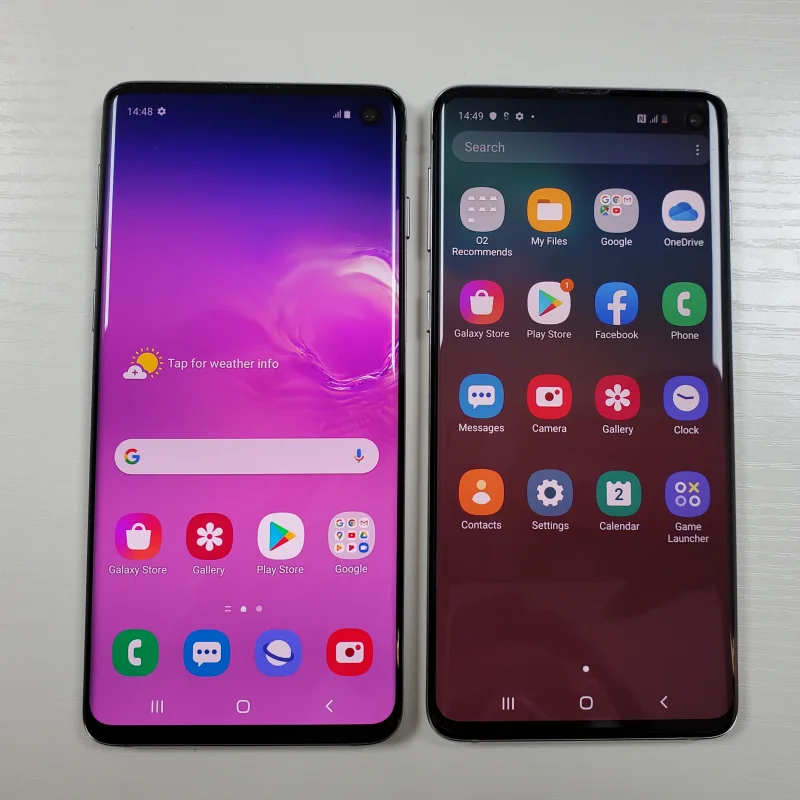 Оригинальный сотовый телефон Samsung Galaxy S10 Duos G9730 двойная Sim-карта глобальная версия