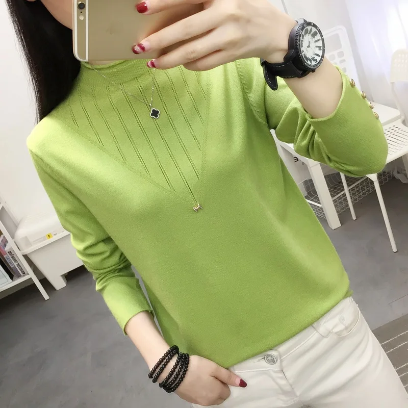 

12704 (3 спальни, боковой ряд № 3 ниже), фактическое фото новой полувысокой кудрявой воротник, декоративный пуловер H и нижняя рубашка 31