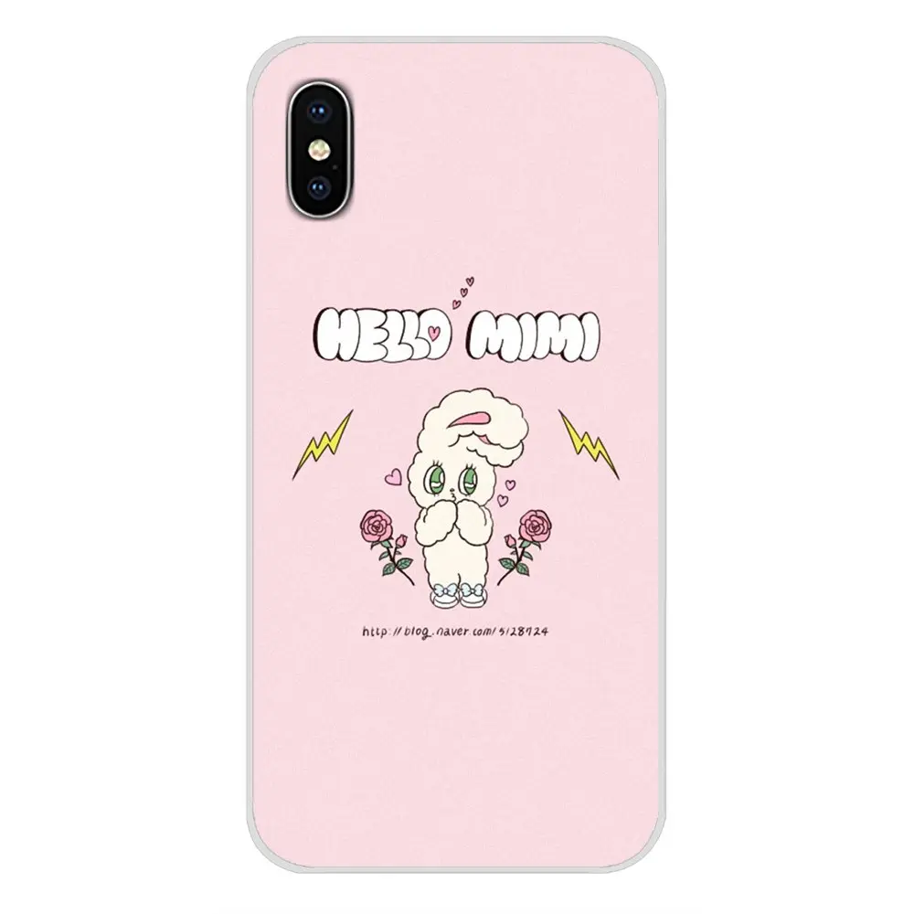 Аксессуары кожаный чехол для телефона розовый корейский chuu esther kim rabbit Motorola Moto X4 E4