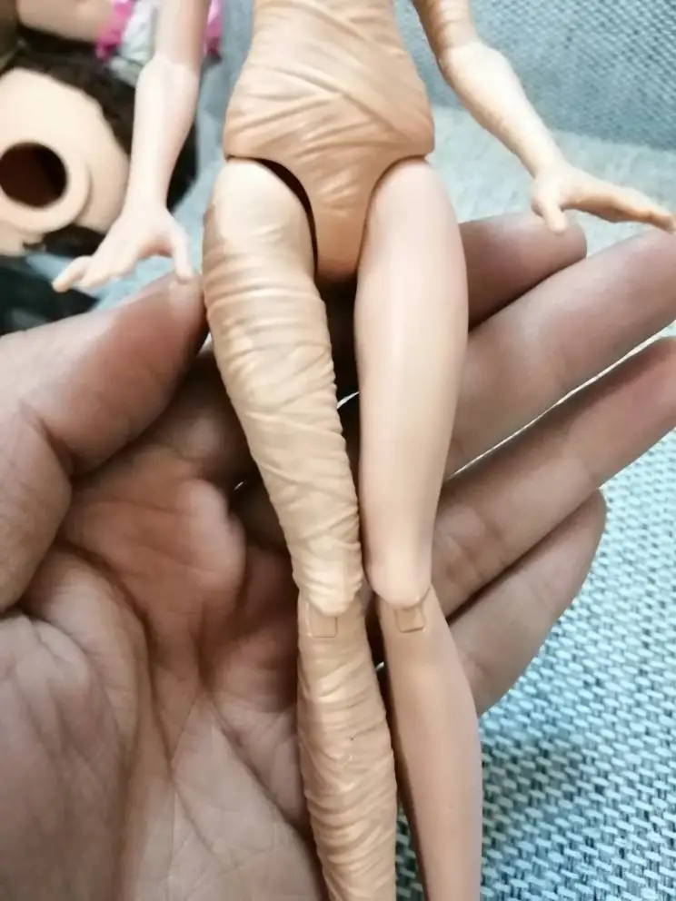 Оригинальные Монстры средней школы DIY тело без головы 1 шт. DIY Обнаженная Кукла тело для Draculaura девочка Кукольный дом детские подарки