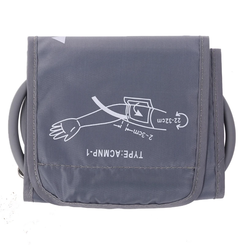 

22-32cm(8.66-12.60in) Adults Blood Pressure Cuff Electronic Tonometer Accessories Home Arm Sphygmomanometer Cuff for Blood Press