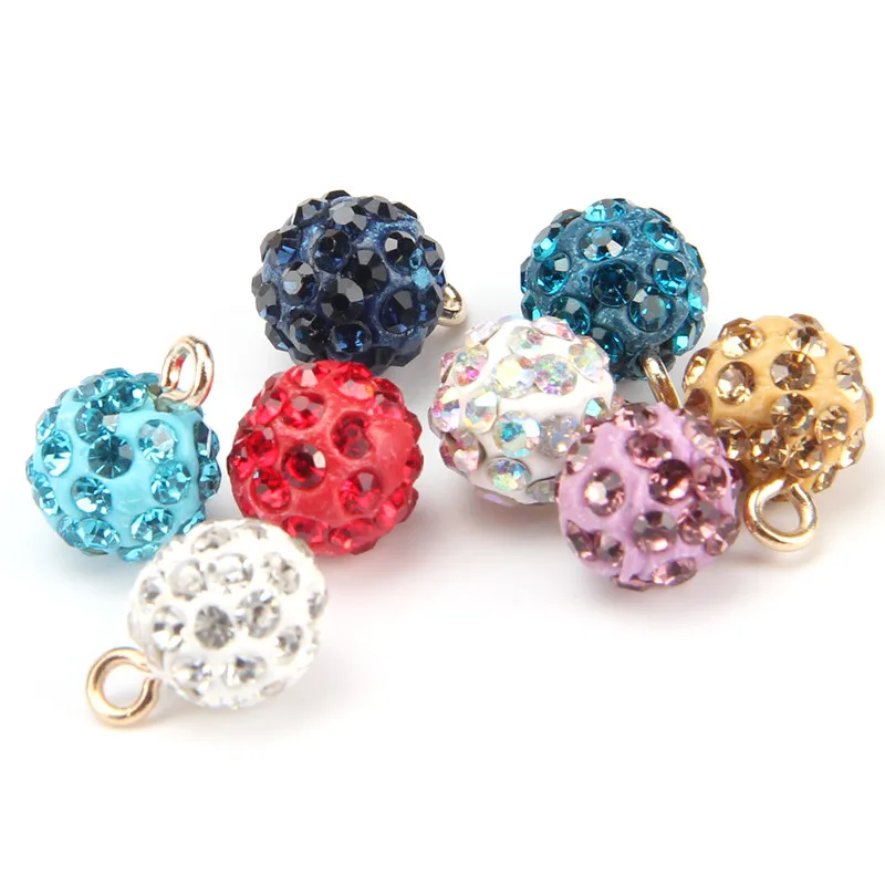 10 шт. блестящие украшения для волос|Пуговицы| |