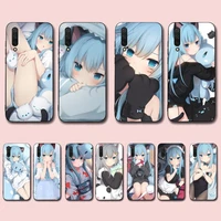 manga cute girl nekoha shizuku phone case for xiaomi mi 5 6 8 9 10 lite pro se mix 2s 3 f1 max2 3