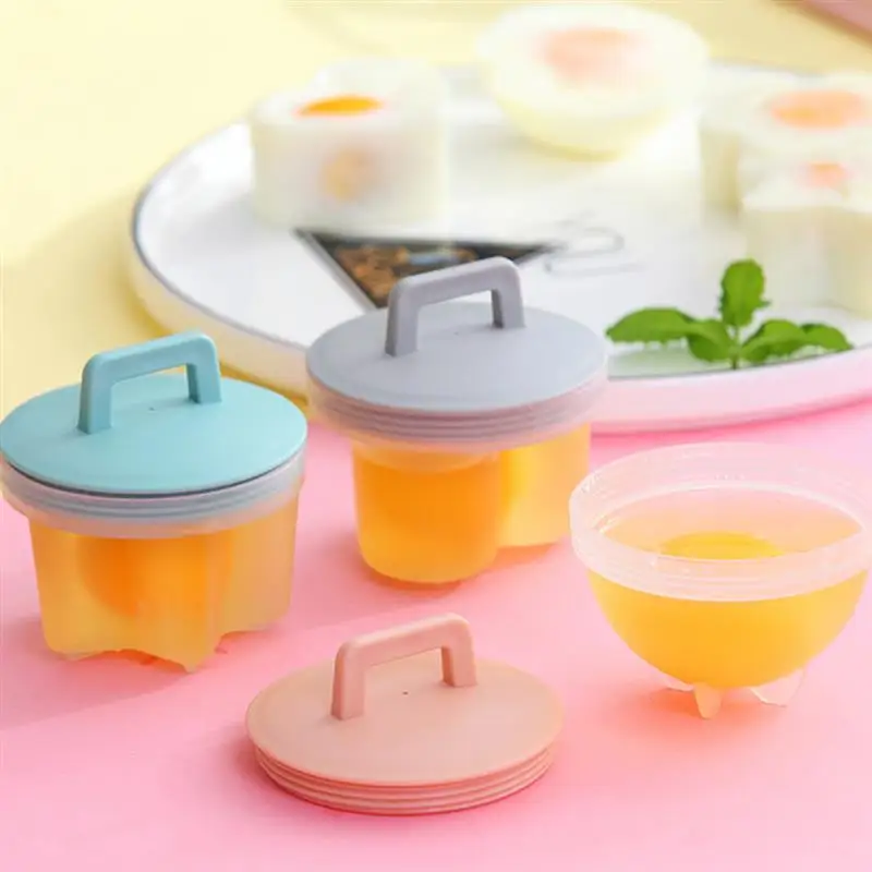 

4pcs Egg Boiler Plastic Egg for Steaming Cooking Boiling Kitchen Appliance Steam Cooker for Home Breakfast