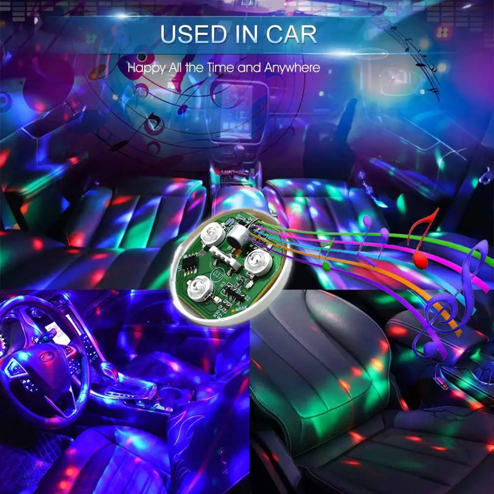 Сценический светодиодный мини светильник USB портативная семейная лампа для