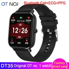 Умные часы DT NO.1 DT35 для мужчин, наручные часы с Bluetooth, ЭКГ, фитнес-трекер для измерения сердечного ритма IP67, водонепроницаемые умные часы P8 Pro для женщин