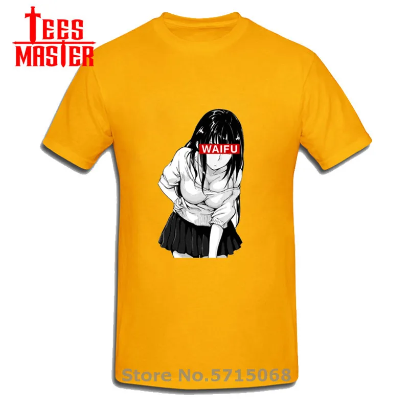 Футболка мужская с коротким рукавом из японского аниме Эротичная