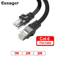 essager ethernet cable cat6 lan cable 10m utp cat 6 rj 45 splitter network cable rj45 twisted pair patch cord for laptop router