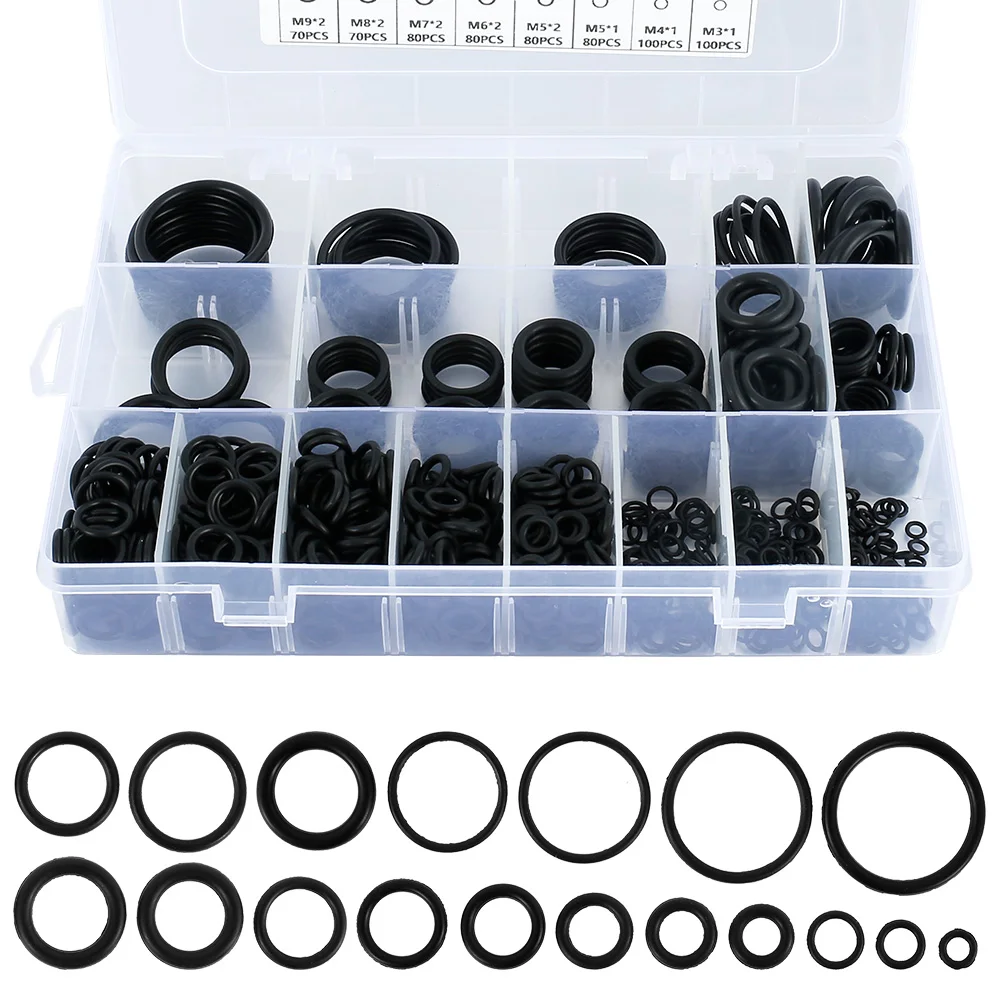 Набор уплотнительных колец 800 шт. уплотнительные кольца шайба нитриловые