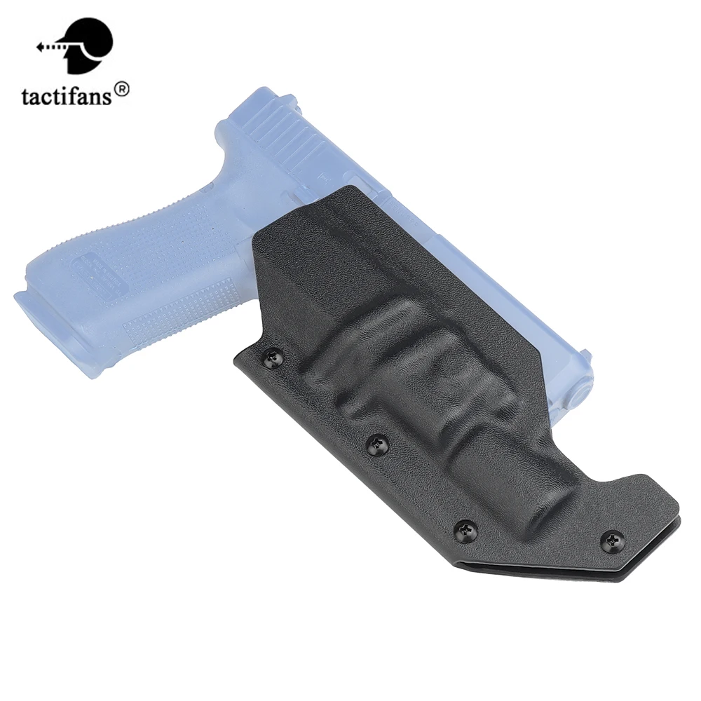 

Tactical OWB Kydex Holster Paddle Mounted Light Bearing For Airsoft G17 G19 G30 G45 XD HK P30 With X300 Weapon Light Hunting