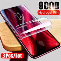 3pcs full cover for iphone 13 pro max hydrogel film 7 8 plus 6s se 2020 xr 12 mini protective screen 11 x xs hidrogel not glass