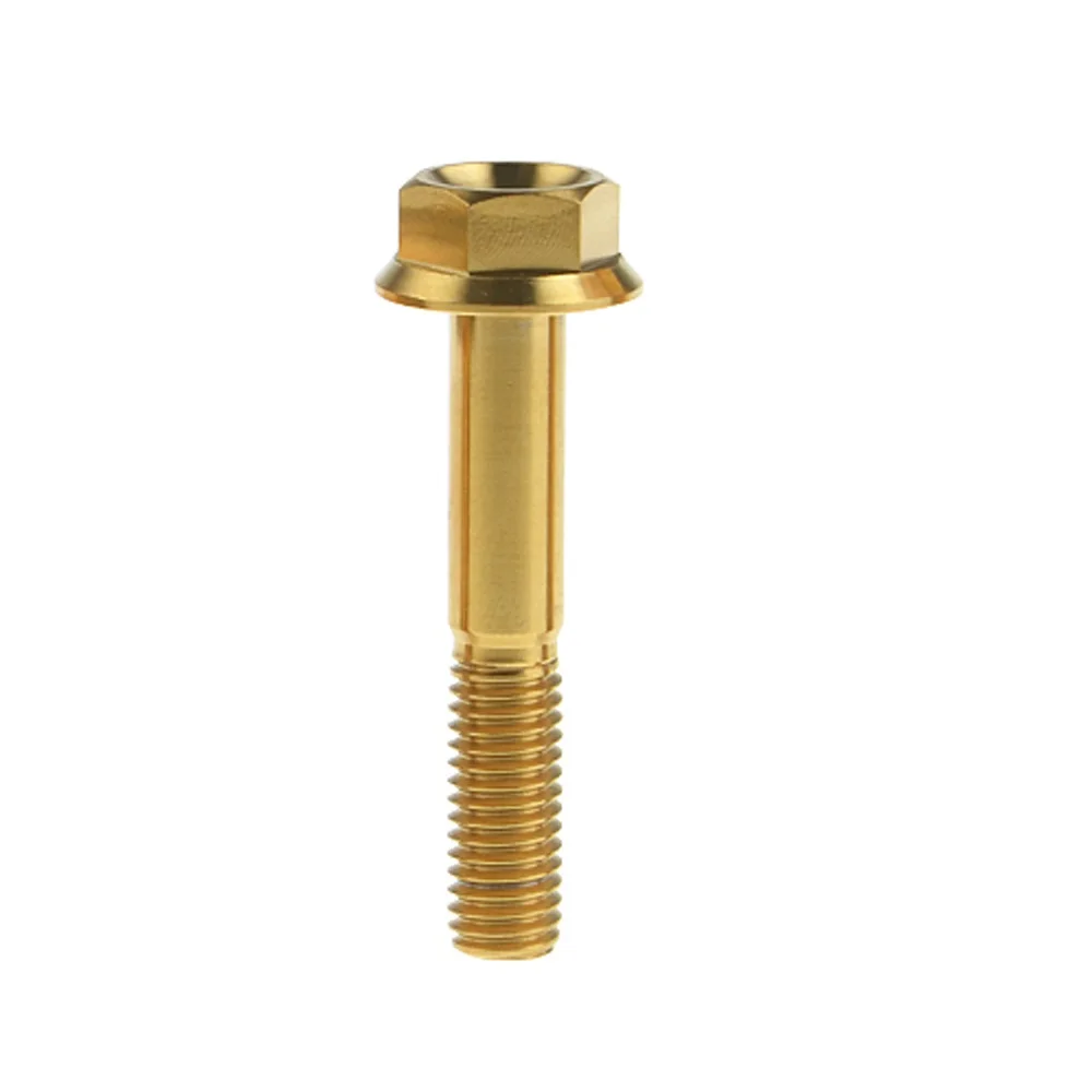 Титановый Ti болт Xingxi M8x20 25 30 35 40 45 50 55 мм DIN6921 винты с шестигранной фланцевой