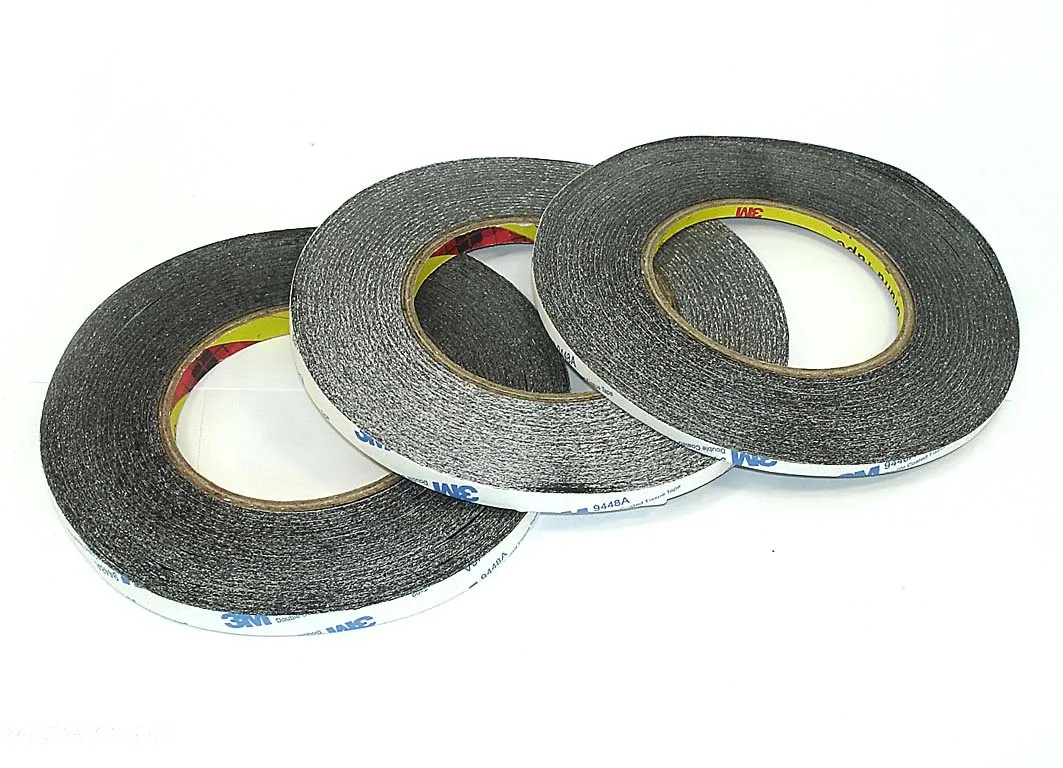 Double-sided black tape 3m 9448a width 2mm 50 m | Washi Tape