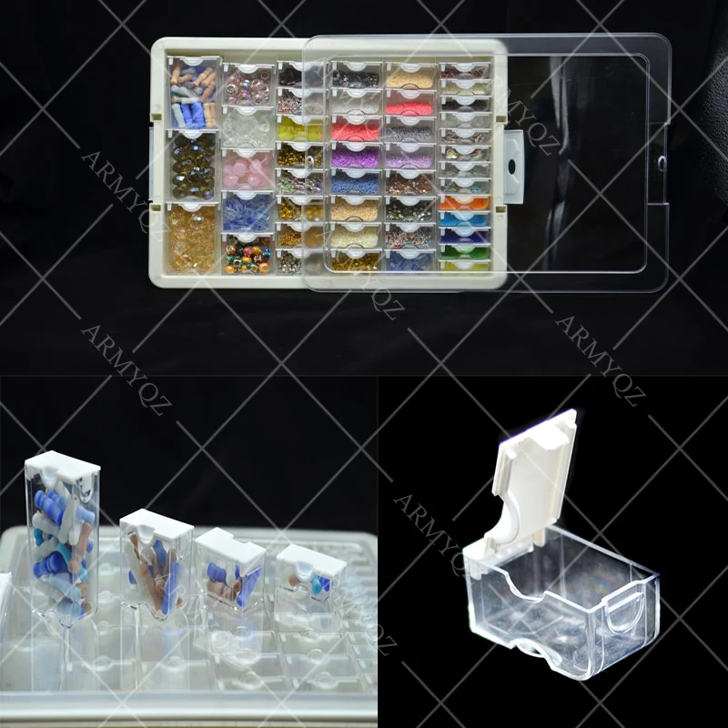 5d DIY алмазная живопись аксессуары квадратная круглая коробка для хранения Новый