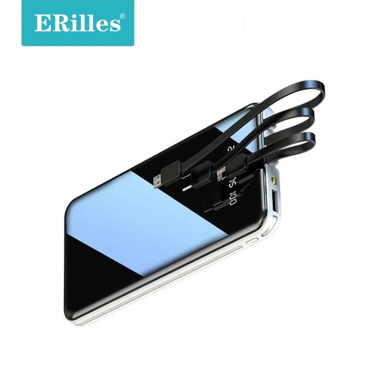 

Mobile Power Bank 50000mAh Full Screen 3USB Portable Outdoor Emergency Fast Charging External Battery for Samsung Xiaomi Iphone