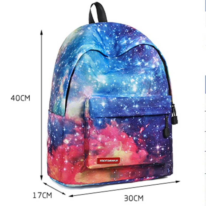 Galaxy Star Universe Space Backpack Women Back Pack Children School Bag for Teenager Girls Large Laptop Bagpack Mochila Feminina