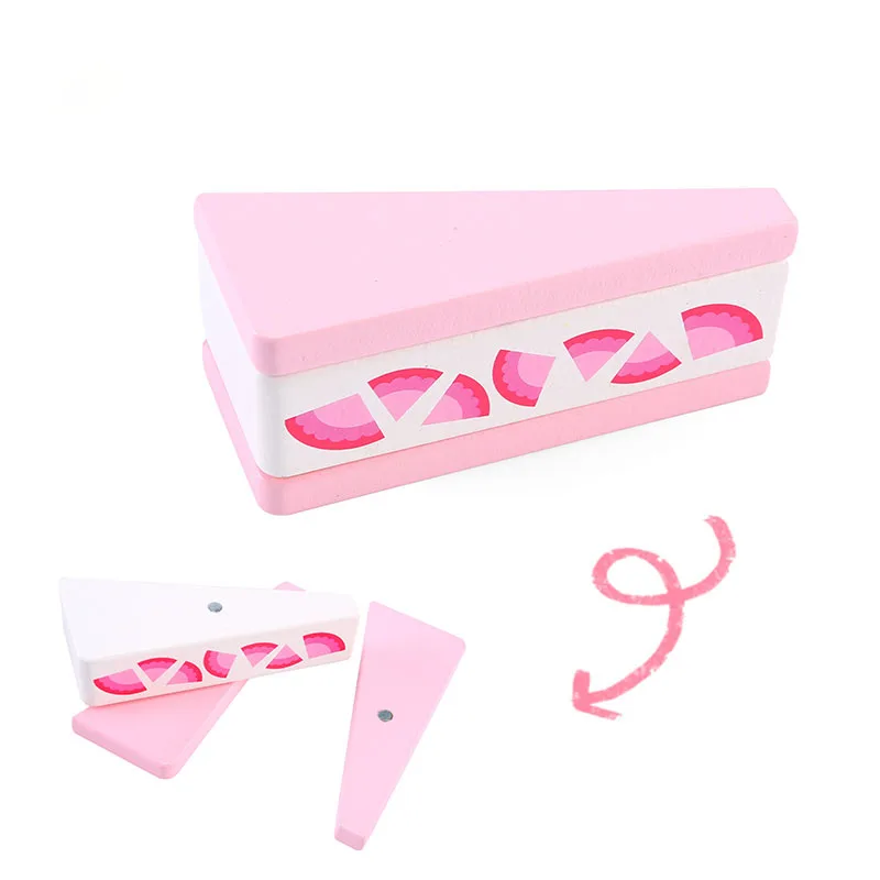 Деревянная игрушка Woo кухонная еда хлеб гамбургеры Детские ролевые игры