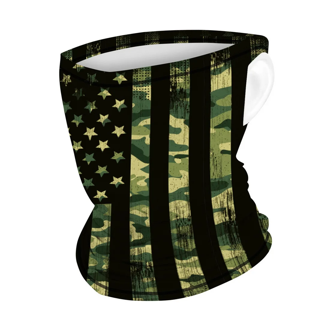 

Multifunctional Outdoor Headband Adult Neck Gaiter Scarves Hanging Ear Cover Bandana Children Breathable Windproof Face scarf