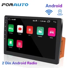 Car Radio Android 8.1 WiFi Bluetooth MP5 Retractable GPS Autoradio 2 Din 10 Touch Screen Car Multimedia MP5 Player Auto Parts