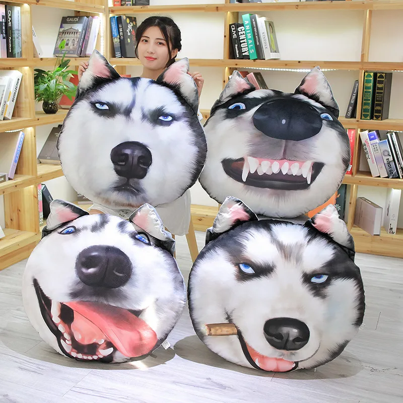 Подушки бойфренда Хаски забавная подушка короткая плюшевая кукла игрушка супер