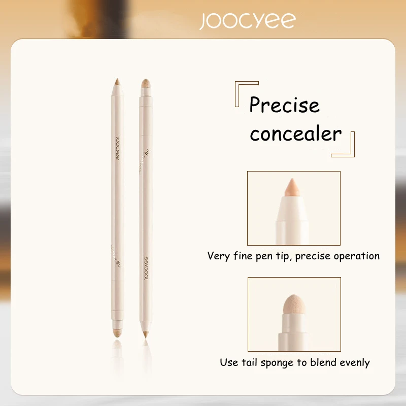 

Joocyee Tip Concealer Pencil High Coverage Waterproof And Sweatproof Long-Lasting Natural Precies Concealer Pen