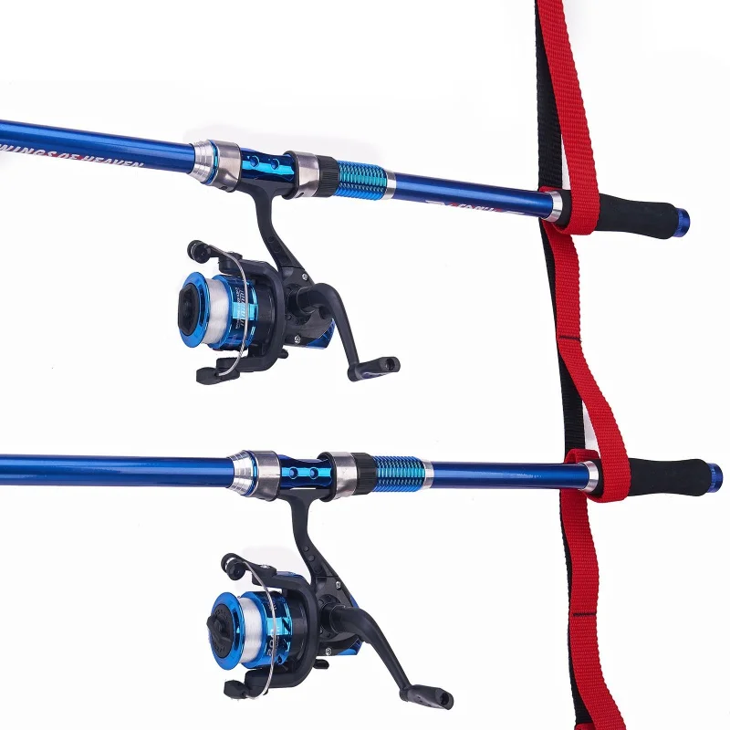 

2pcs Fishing Rod Storage Rack Fish Pole Stand Display Wall Mount Holder Bracket Fishing Rod Rack