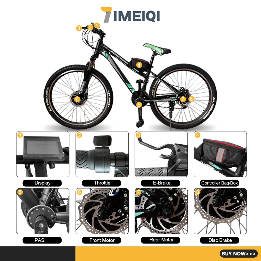 

Electric Bike Conversion Kit 36V48V 500W 16-29 Inch 700C e Bike Front Hub Motor Wheel For ebike Conversion Kit With KT LCD