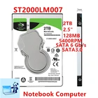 Новый оригинальный жесткий диск для Seagate 2 ТБ 2,5 дюйма SATA 6 ГБсек. 128 МБ 5400 обмин для внутреннего жесткого диска для ноутбука HDD для ST2000LM007