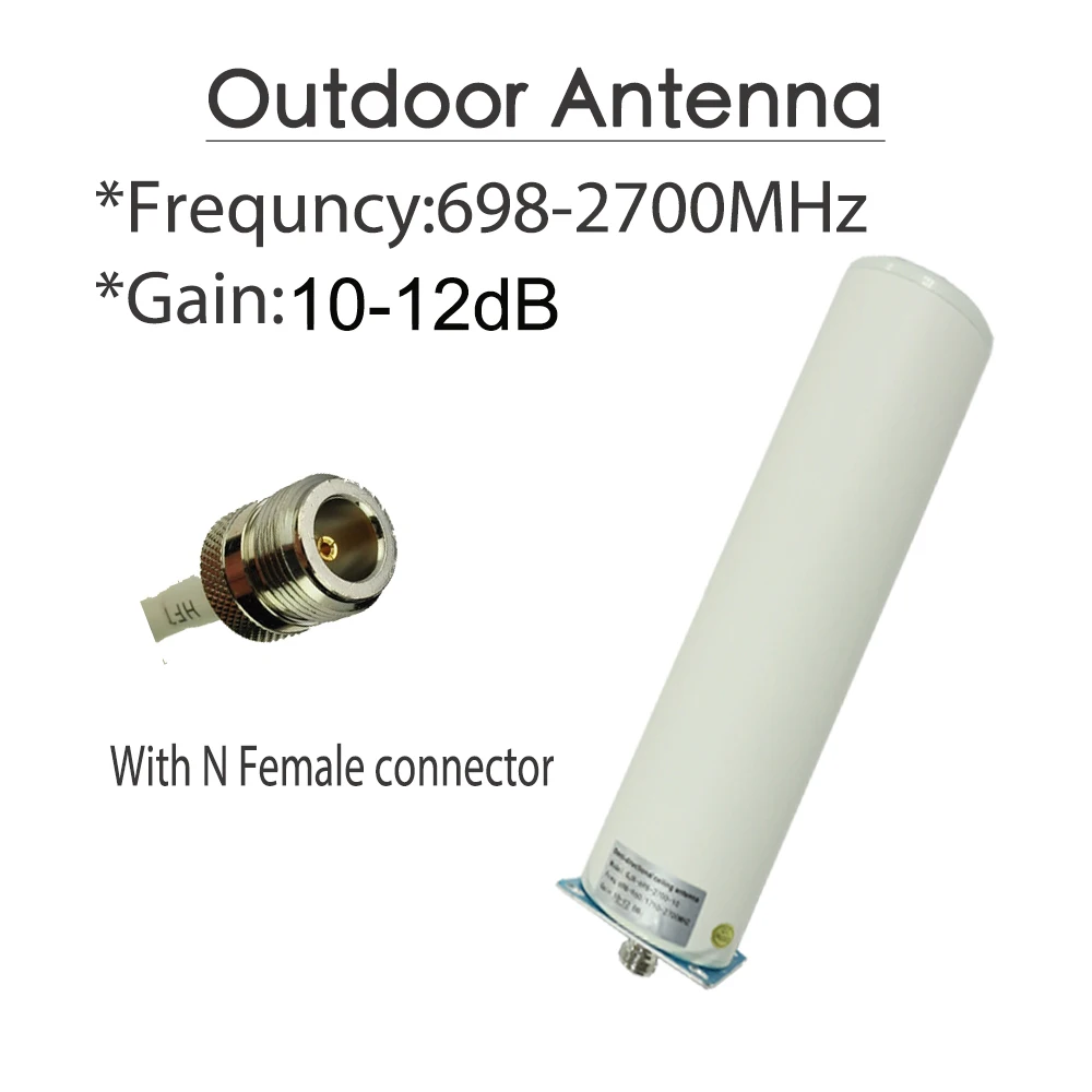 Двухдиапазонный повторитель мобильного сигнала ZQTMAX GSM 900 DCS 1800 B3 65 дБ усилитель 4G