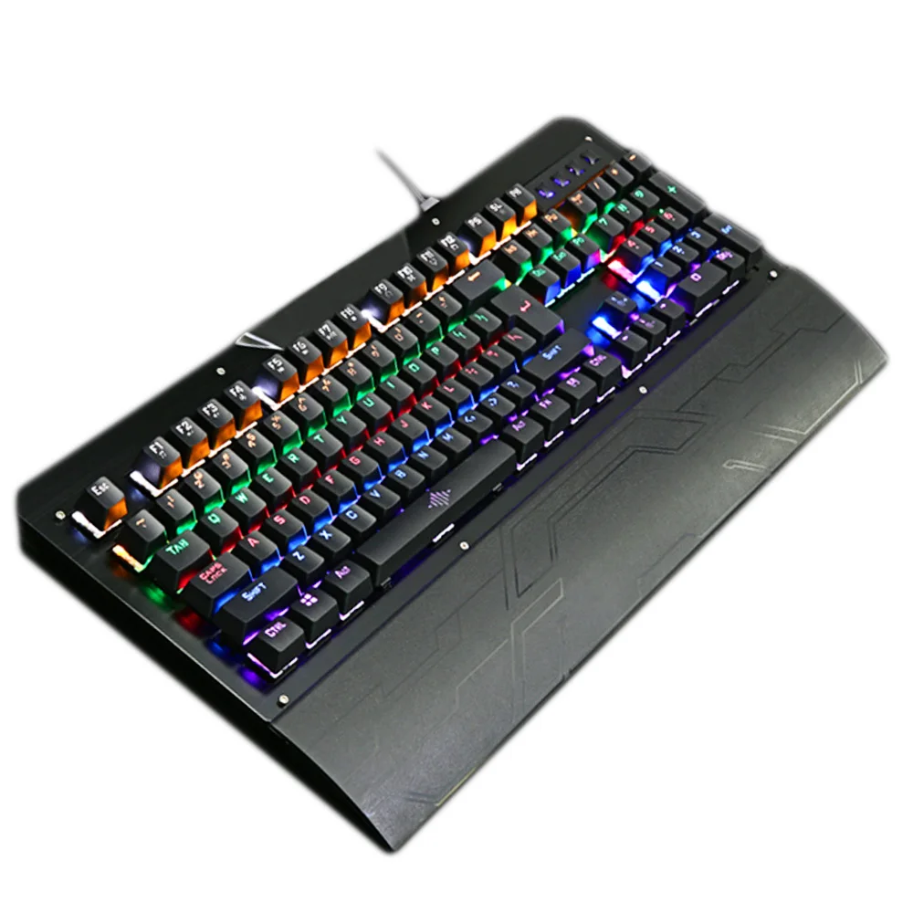 Клавиатура Vococal K26 104 клавиш Механическая игровая Клавиша клавиатуры коврик для