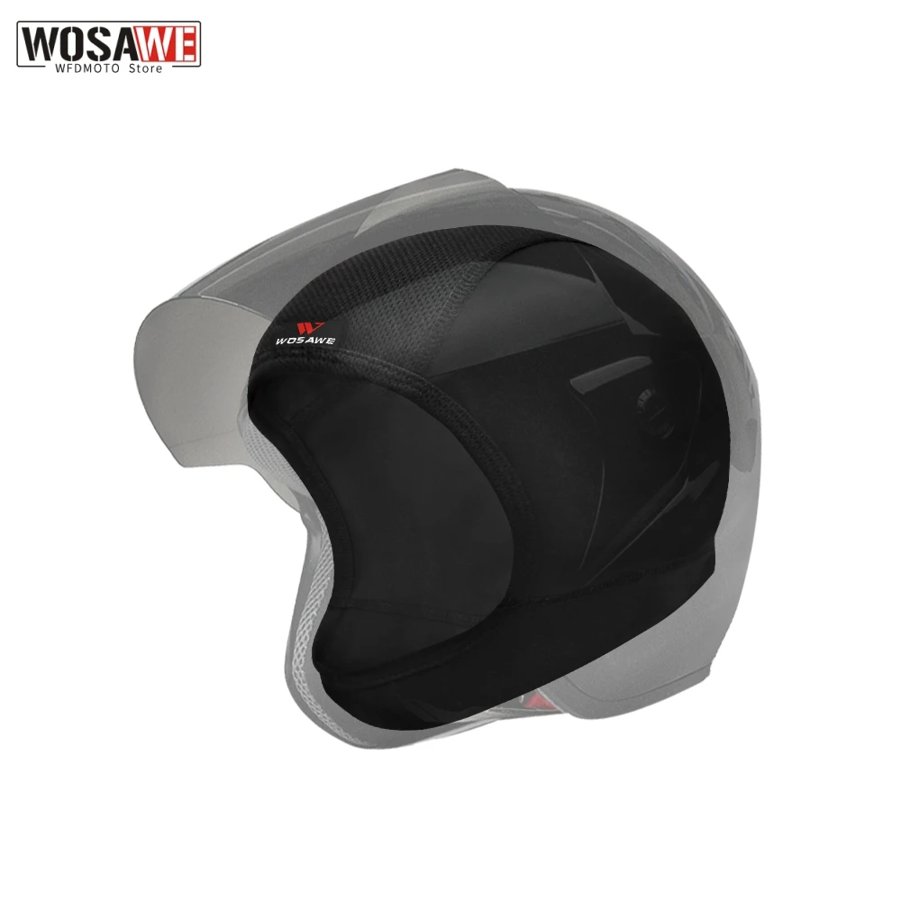

WOSAWE Full Face Mask Motorcycle Cycling Outdoor Riding Helmet Under-Layer Hood Balaclava Mask Neckerchief Breathable Headgear