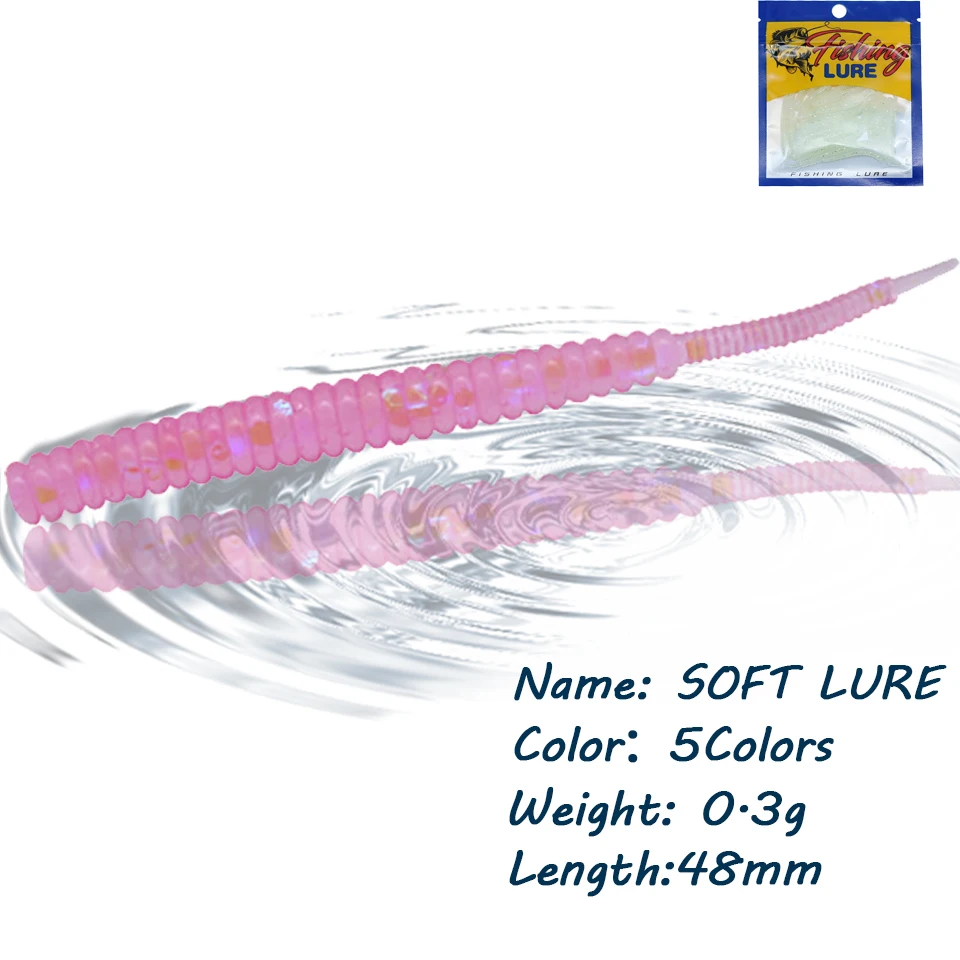 

Мягкая рыболовная приманка GOBYGO, силиконовая, 20 шт./лот