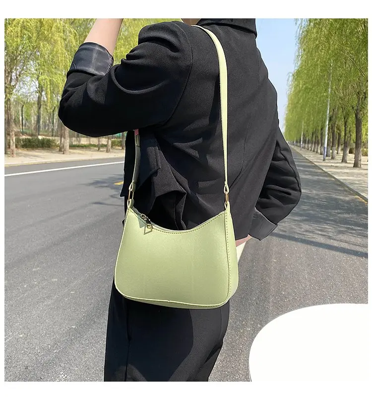 

Summer 2021 Fashion Versatile Solid Leather Tote Bag For Ladies
