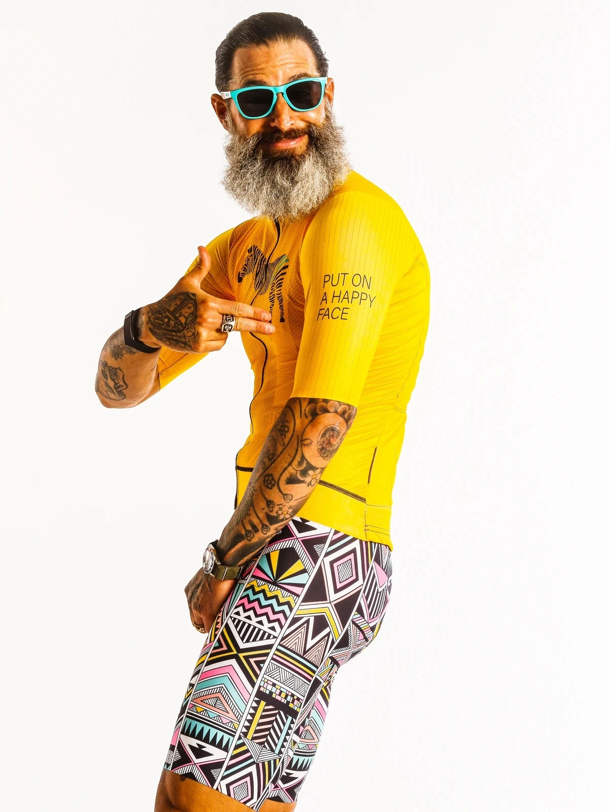 

Мужской комплект одежды для велоспорта LOVE THE PAIN, желтый велосипедный костюм из джерси и велосипедных шорт 19D гелевого цвета, модная рубашка с...