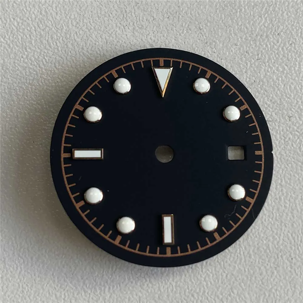 

Replacement Watch Dial with Green Luminous Spare Part for DG2813 3804 for Miyota 8215 821A 8200 series Watch Movement Parts