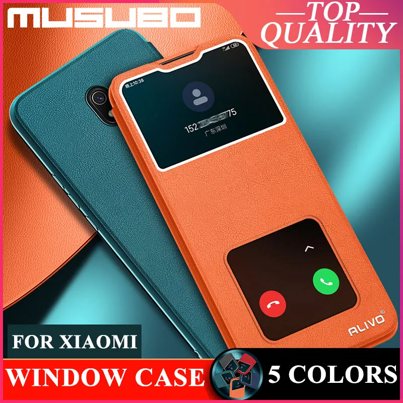 Роскошный чехол Musubo для XIAOMI REDMI MI 9 Note 8 Pro K30 K30i окна 10X 5G Fundas 8A мягкая натуральная