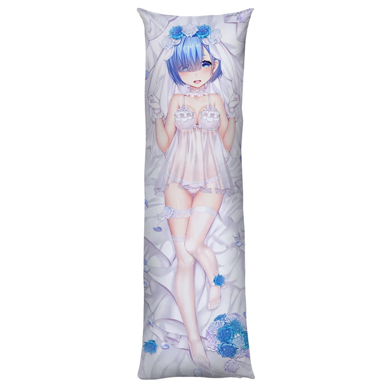 Чехол с рисунком Re: жизнь в другом мире от нуля Рем дакимакура обнимающая подушка