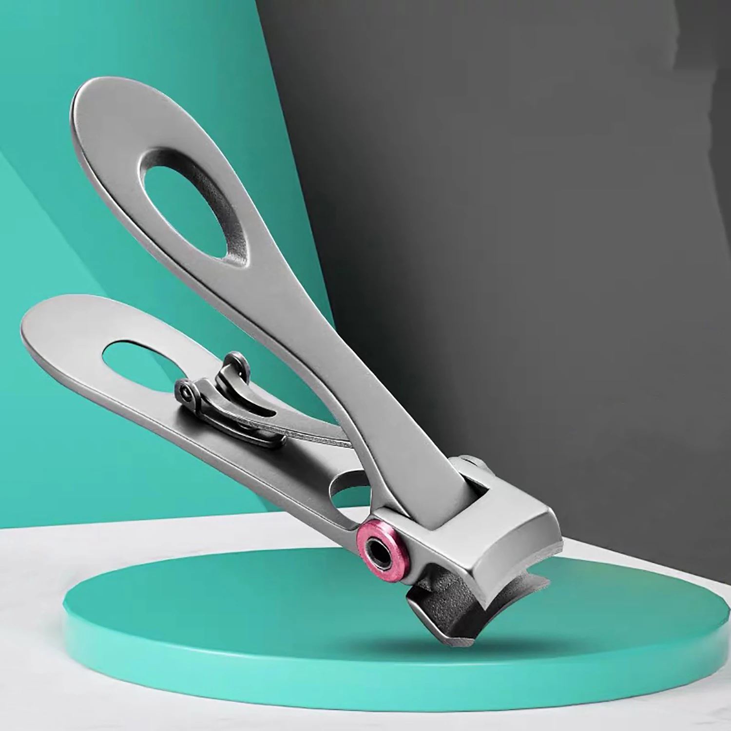 

Кусачки для ногтей ноготь из нержавеющей стали с широкими губками для маникюра резак толстые твердые вросшие ножницы для ногтей Инструмент...