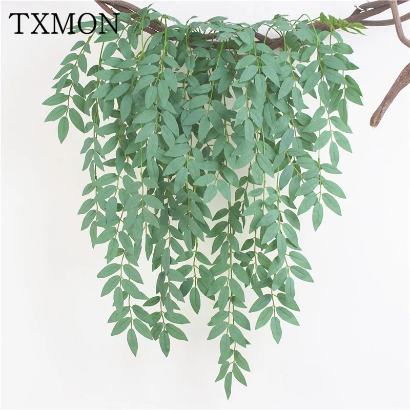 Искусственные зеленые растения запасами ивовых деревьев лозы Мори Свадебные