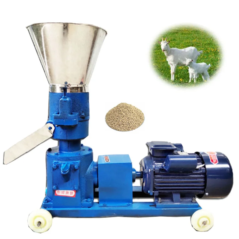 

80-120kg/Hour Animal Feed/Wood/Fuel Pellet Machine 220v/380v