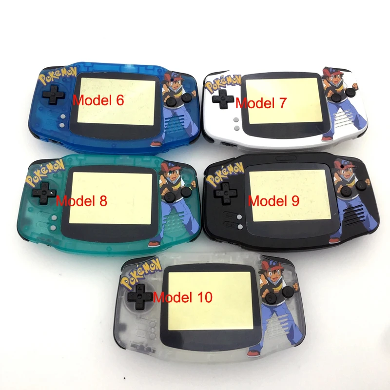 10 цветов Горячая Новинка Pokeman серии запасной чехол КРЫШКА ДЛЯ nintendo Gameboy Advance GBA корпус оболочки