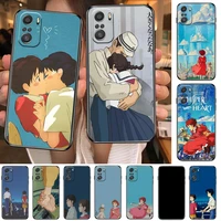 whisper of the heart phone case for xiaomi redmi 11 lite 9c 8a 7a pro 10t 5g cover mi 10 ultra poco m3 x3 nfc 8 se cover
