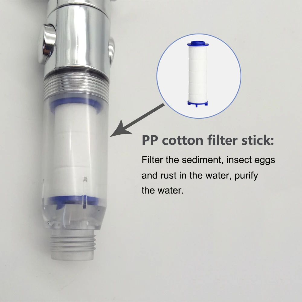 Ванная комната Туалет Биде Опрыскиватель ручной PP хлопок или минеральный Balss